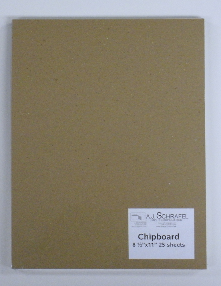 Chipboard 25 sheets/pkt Size: 4 x 6 inches