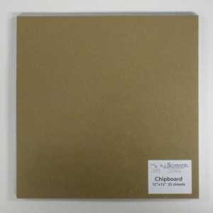 Chipboard 25 sheets/pkt Size: 7 x 9 inches